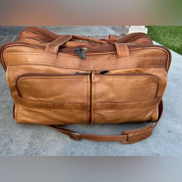 PIEL Complete CARRY-ALL Saddle Leather Bag